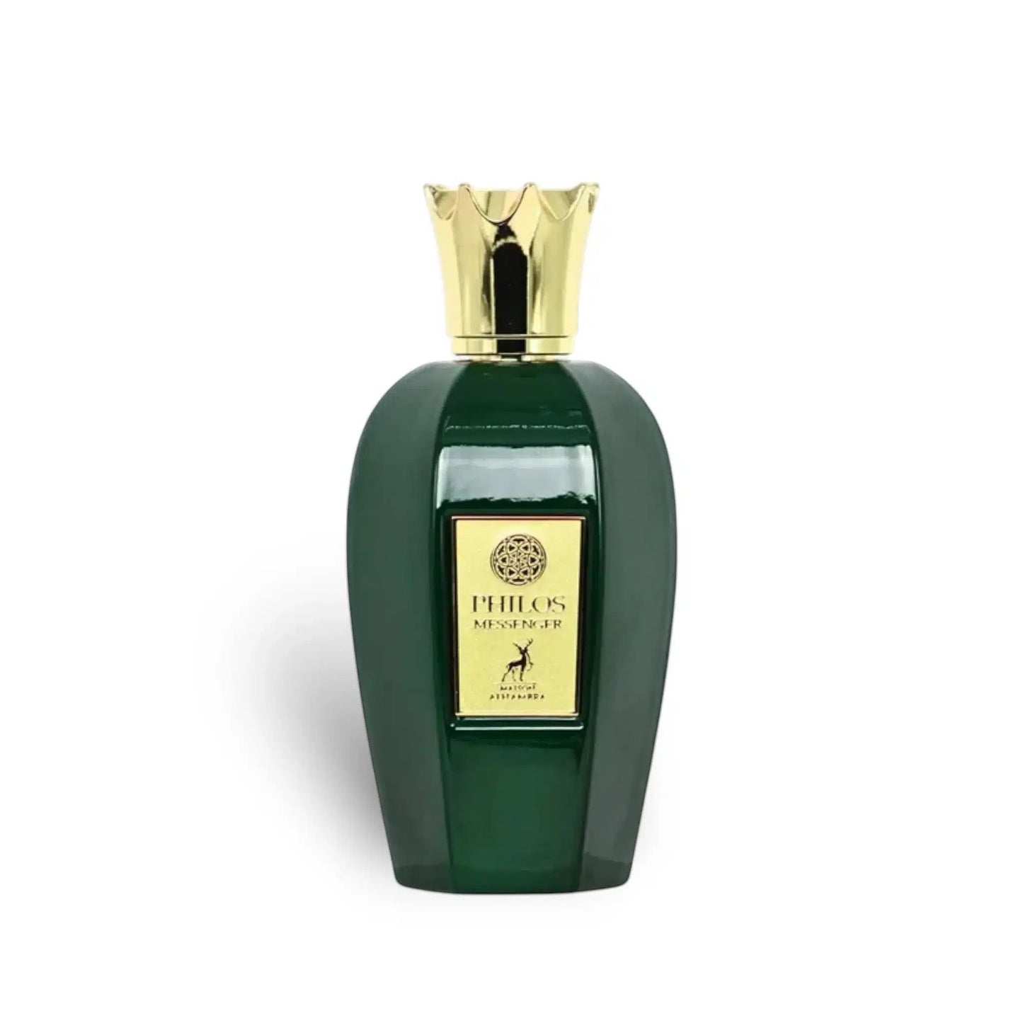 Philos Messenger 100ml Eau de Parfum by Maison Alhambra fragrance packaging front view