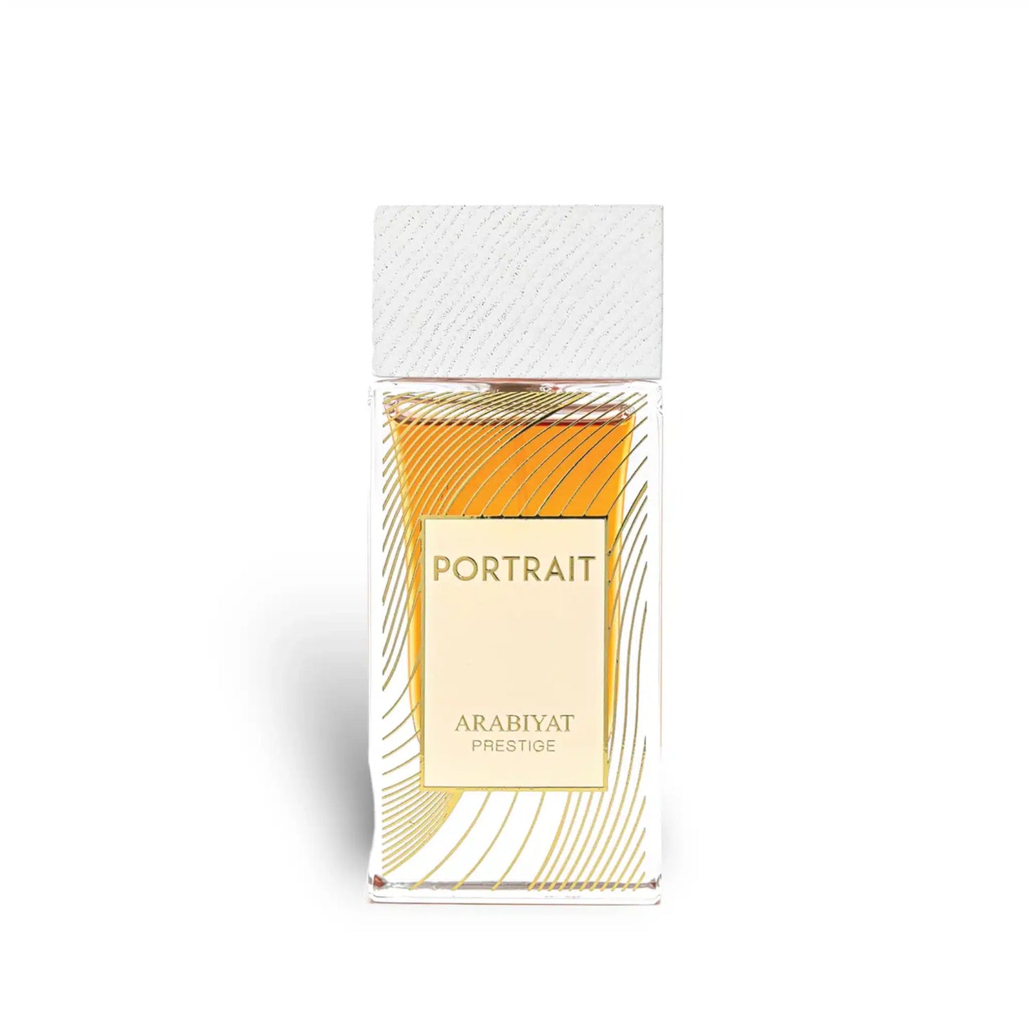 Portrait 80ml Eau de Parfum by Arabiyat Prestige perfume bottle close up
