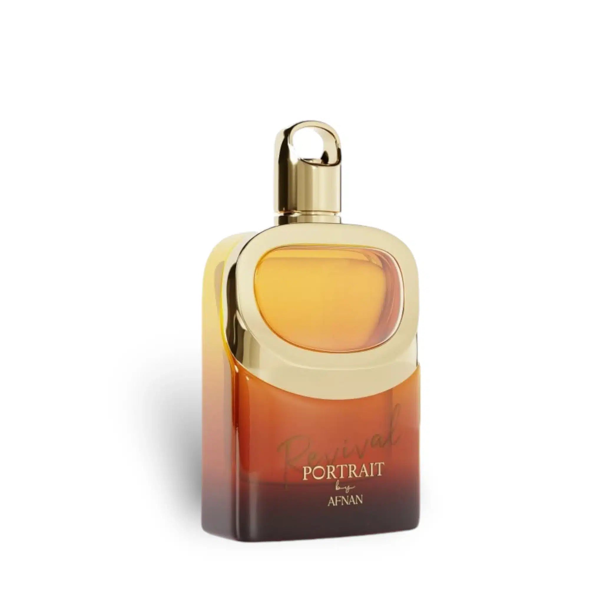Portrait Revival 100ml Eau de Parfum by Afnan perfume bottle close up