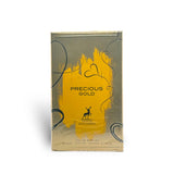 Precious Gold 80ml Eau de Parfum by Maison Alhambra bottle and box