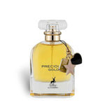 Precious Gold 80ml Eau de Parfum by Maison Alhambra fragrance packaging front view