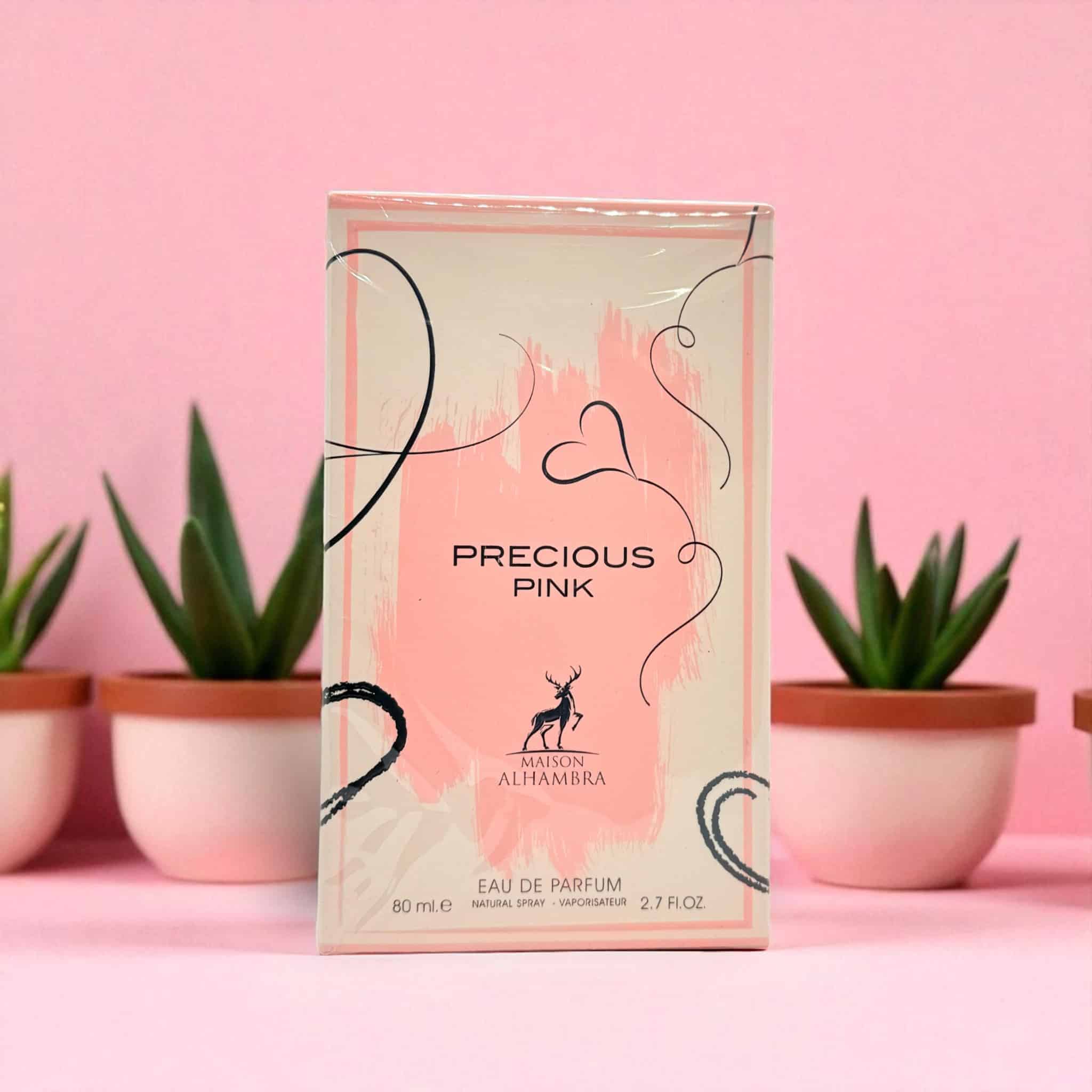 Precious Pink 80ml Eau de Parfum by Maison Alhambra Arabian perfume product image