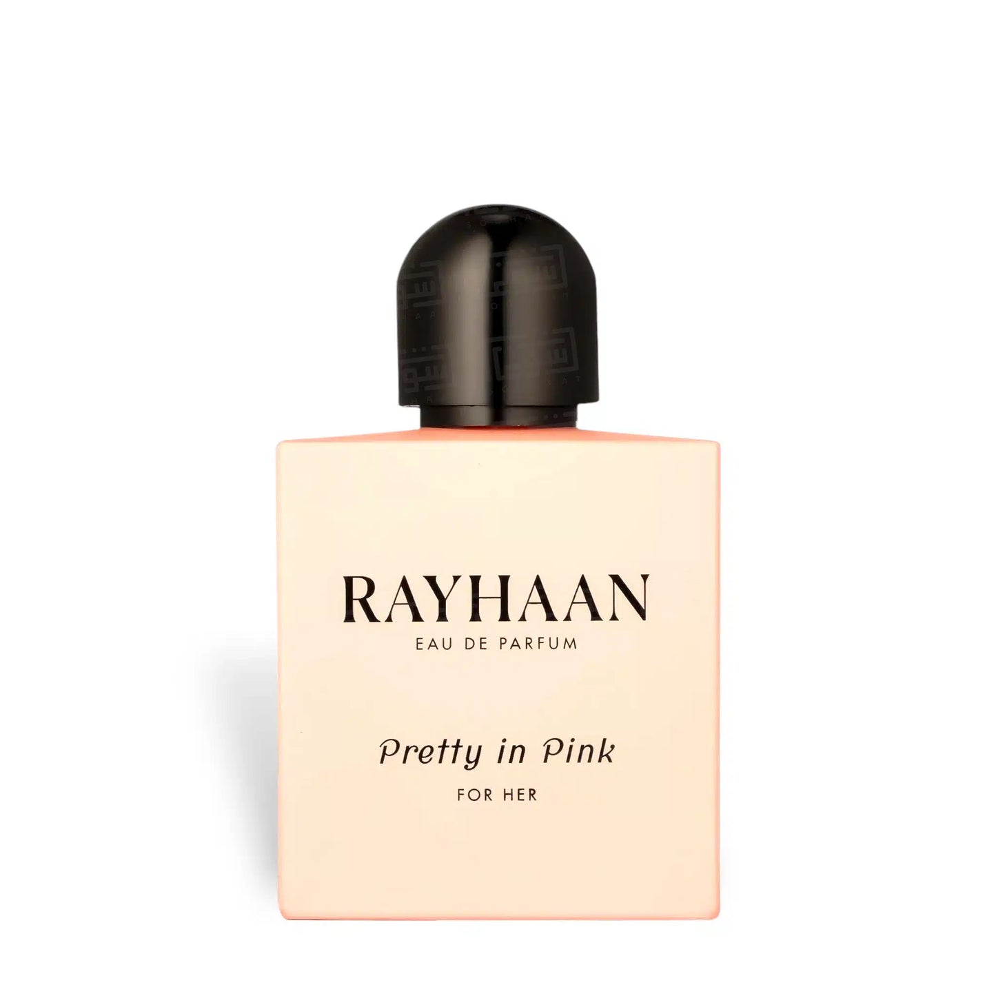 Pretty in Pink 100ml Eau de Parfum by Rayhaan fragrance packaging front view