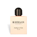 Pretty in Pink 100ml Eau de Parfum by Rayhaan fragrance packaging front view