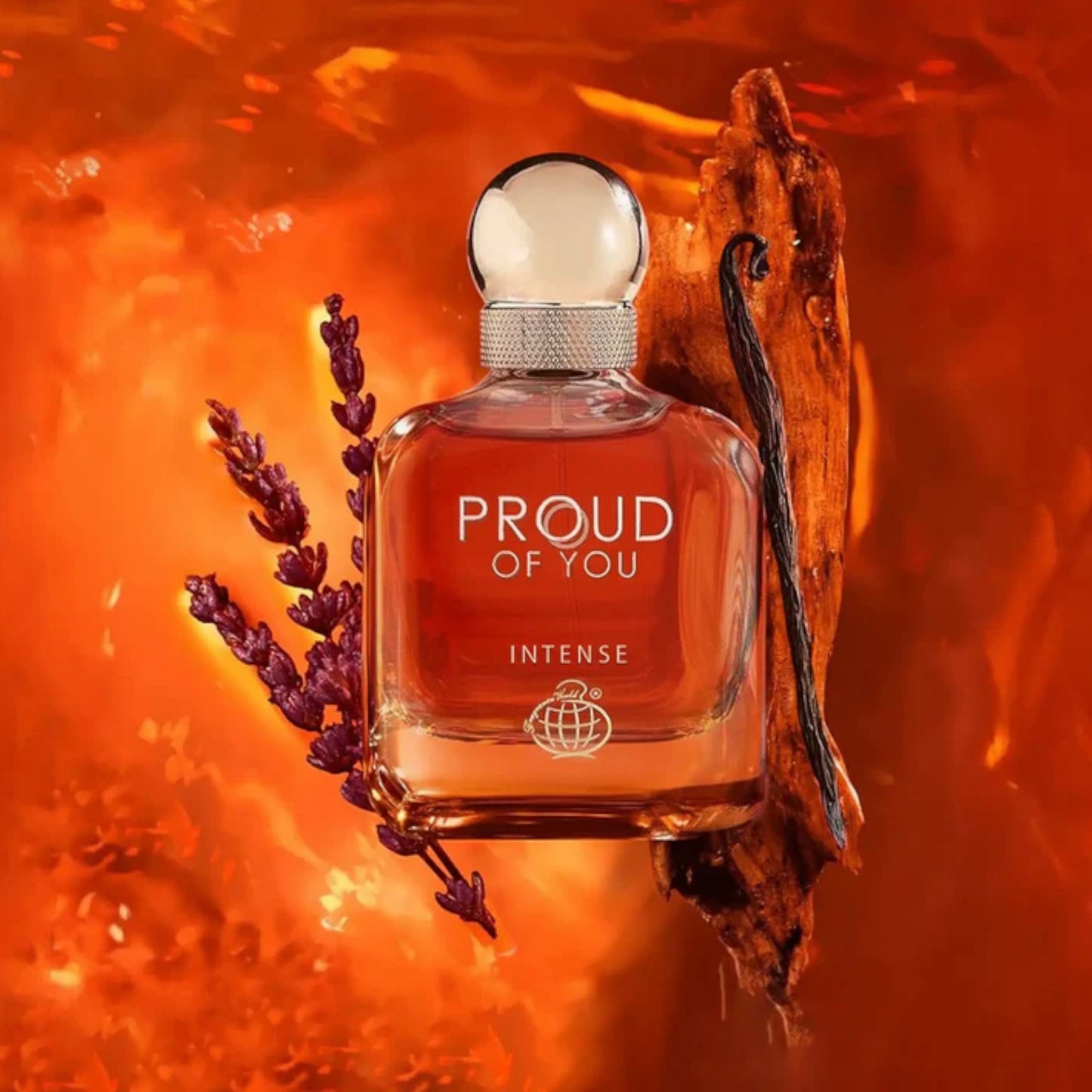Proud Of You Intense 100ml Eau de Parfum by Fragrance World perfume bottle close up