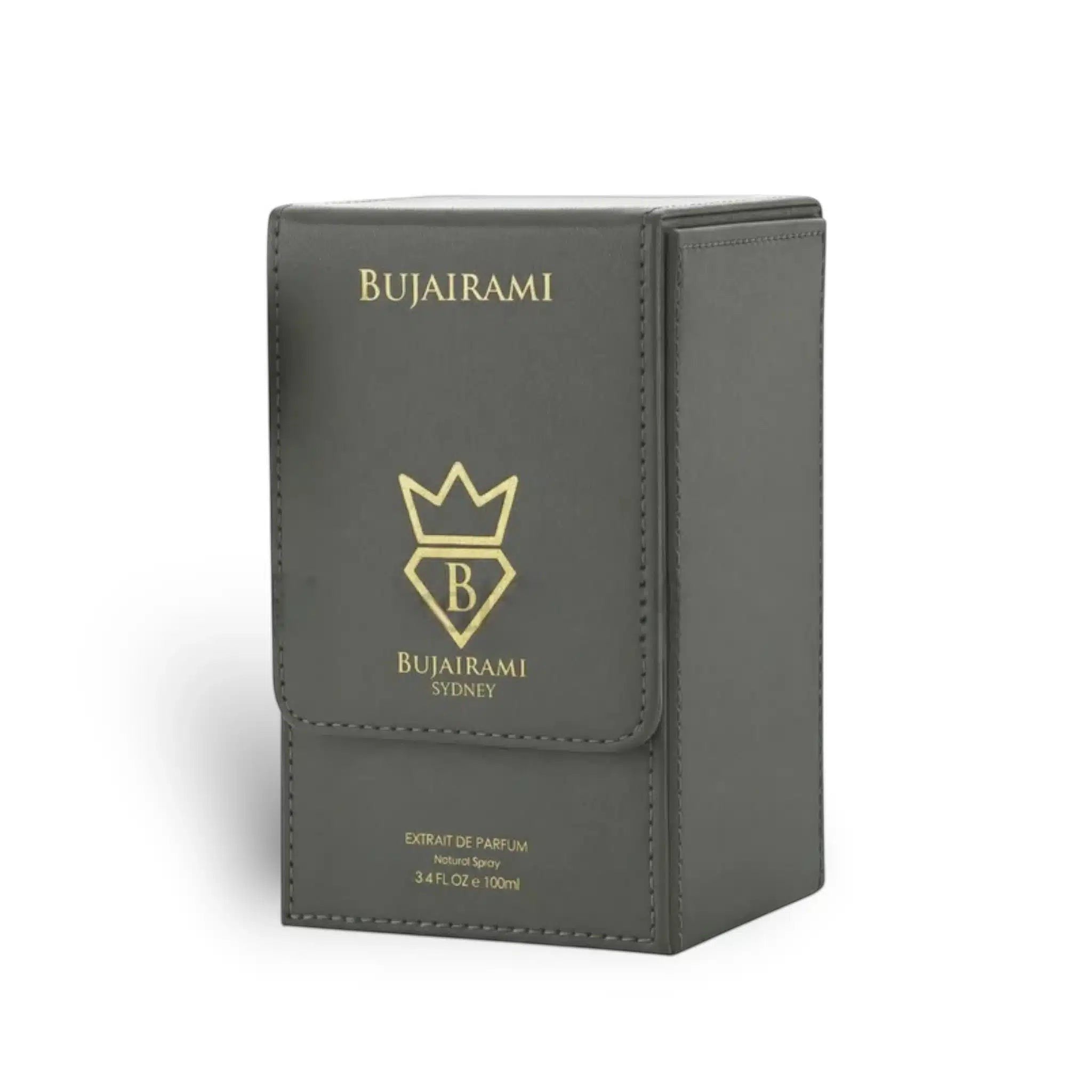 Psycho 100ml Extrait de Parfum by Bujairami perfume bottle close up