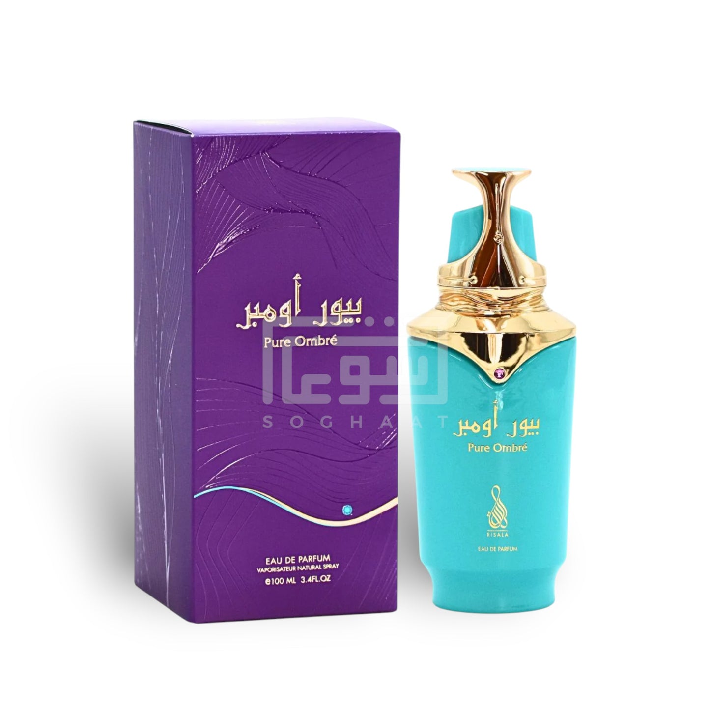 Pure Ombré 100ml Eau de Parfum by Risala fragrance bottle