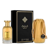Qidwah 85ml Eau de Parfum by Ard Al Zaafaran bottle and box