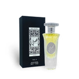 Qissati Vol II 50ml Eau de Parfum by Lattafa bottle and box