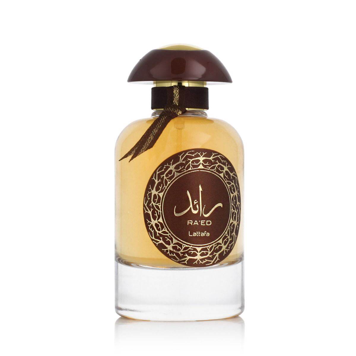 Ra'ed Oud 100ml Eau de Parfum by Lattafa fragrance packaging front view