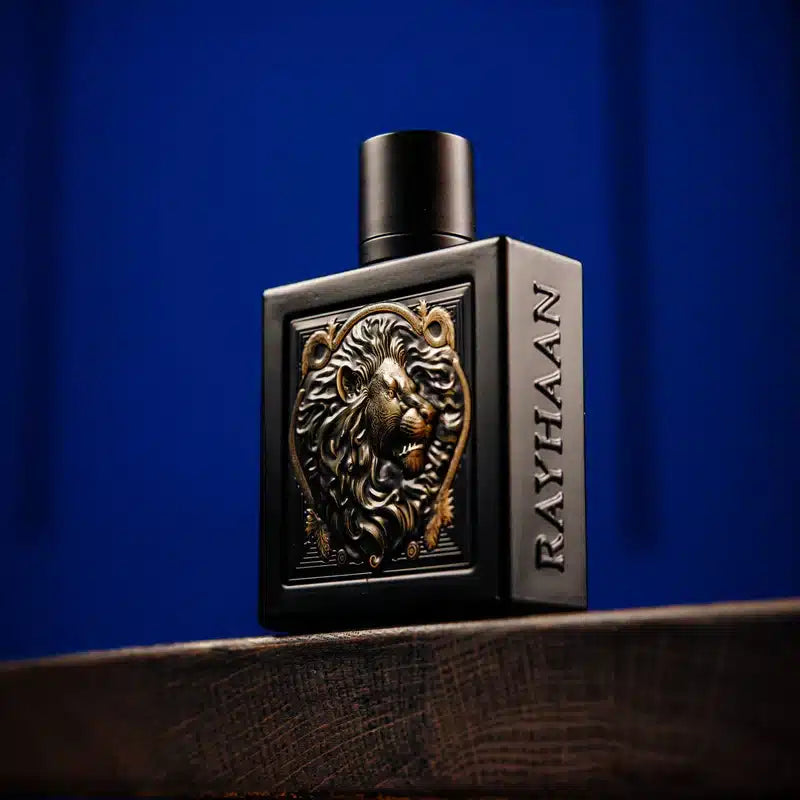 Rayhaan Lion 100ml Eau de Parfum by Rayhaan perfume bottle close up