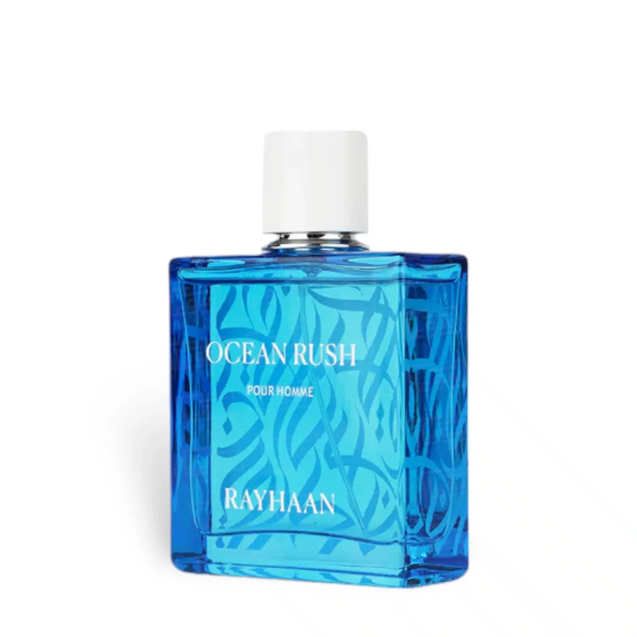 Rayhaan Ocean Rush 100ml Eau de Parfum by Rayhaan fragrance bottle