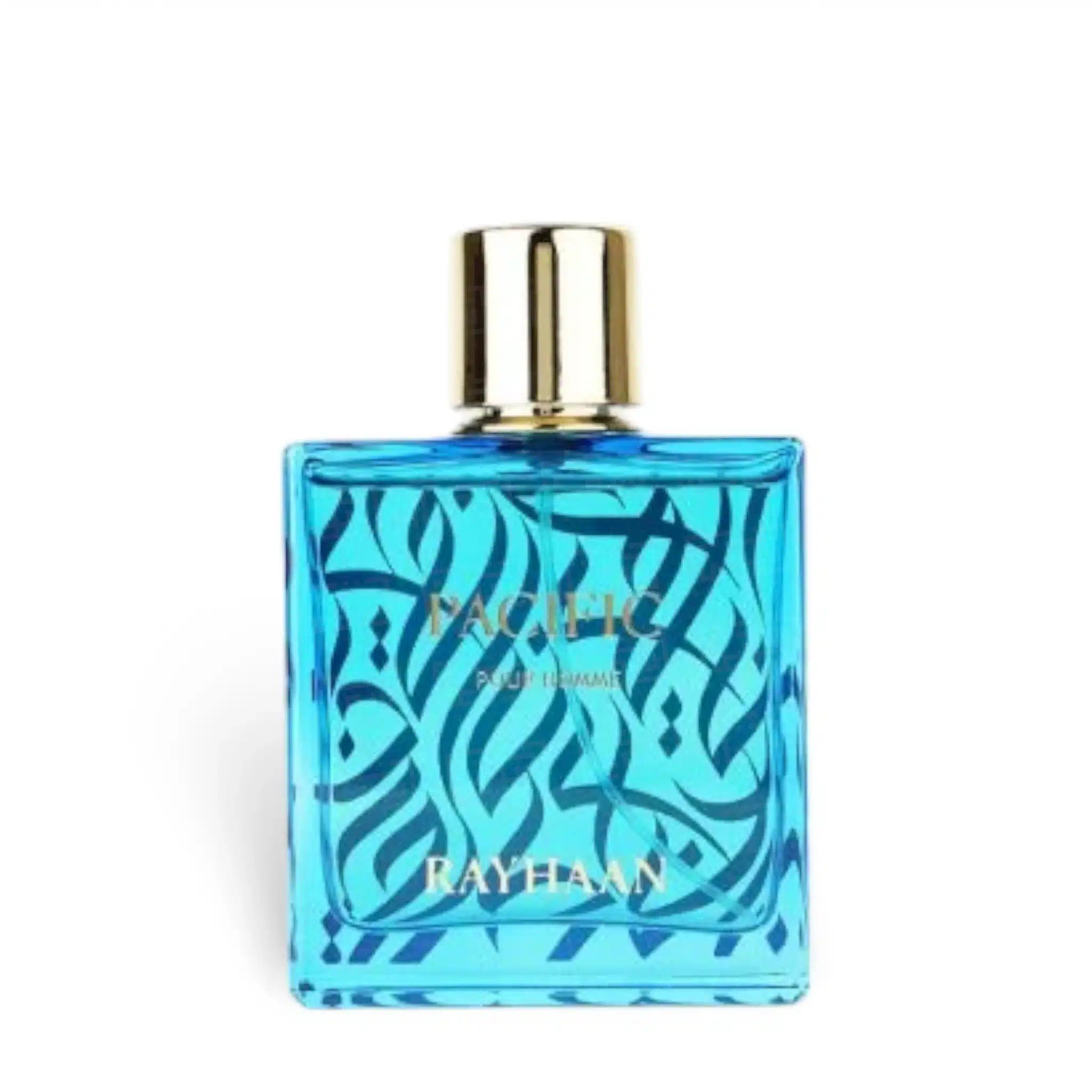 Rayhaan Pacific 100ml Eau de Parfum by Rayhaan fragrance packaging front view