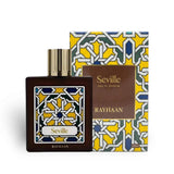 Rayhaan Seville 100ml Eau de Parfum by Rayhaan bottle and box