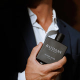Rayhaan Wood Noir 100ml Eau de Parfum by Rayhaan fragrance packaging front view