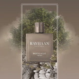 Rayhaan Wood Noir 100ml Eau de Parfum by Rayhaan perfume bottle close up