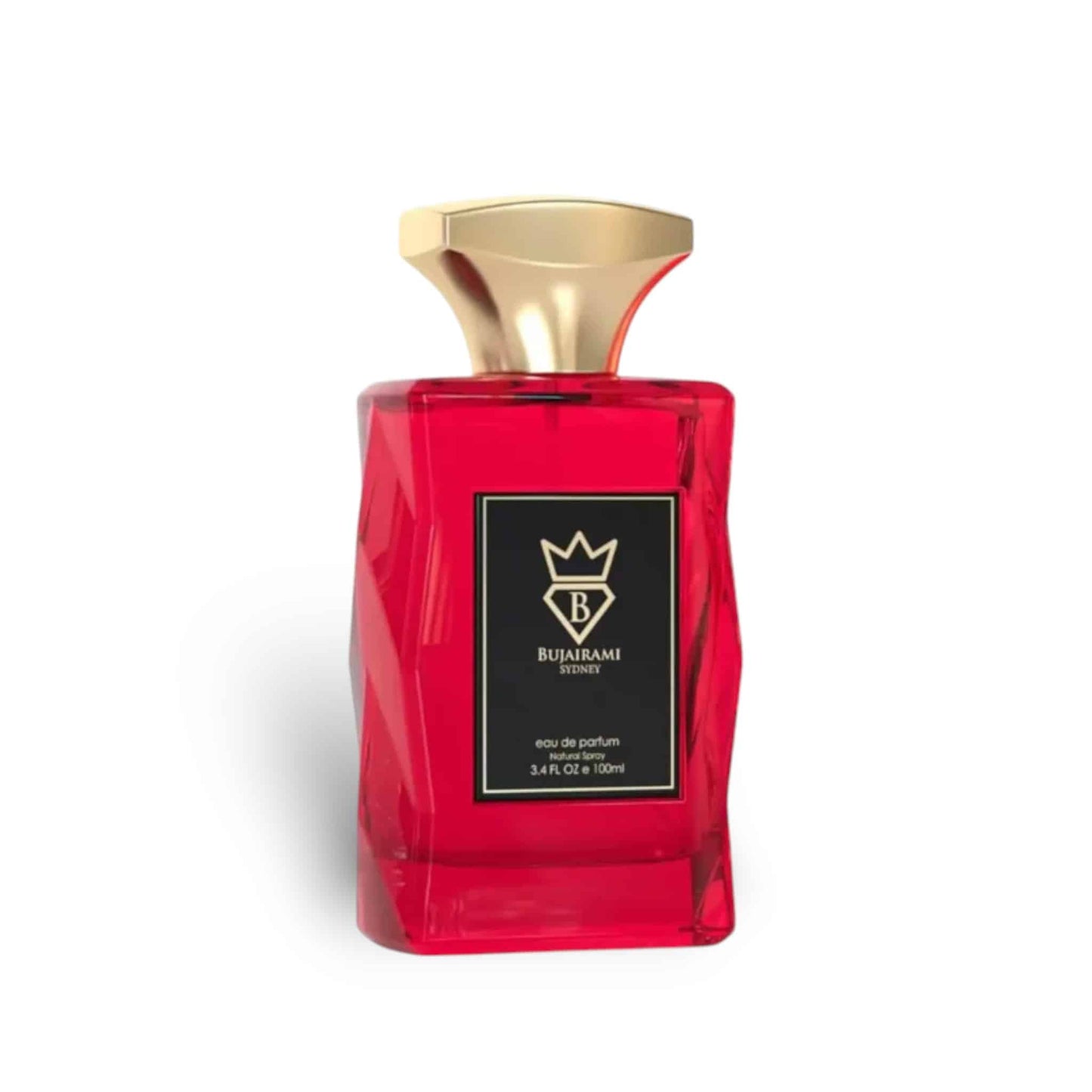 Red Static 100ml Eau de Parfum by Bujairami bottle and box