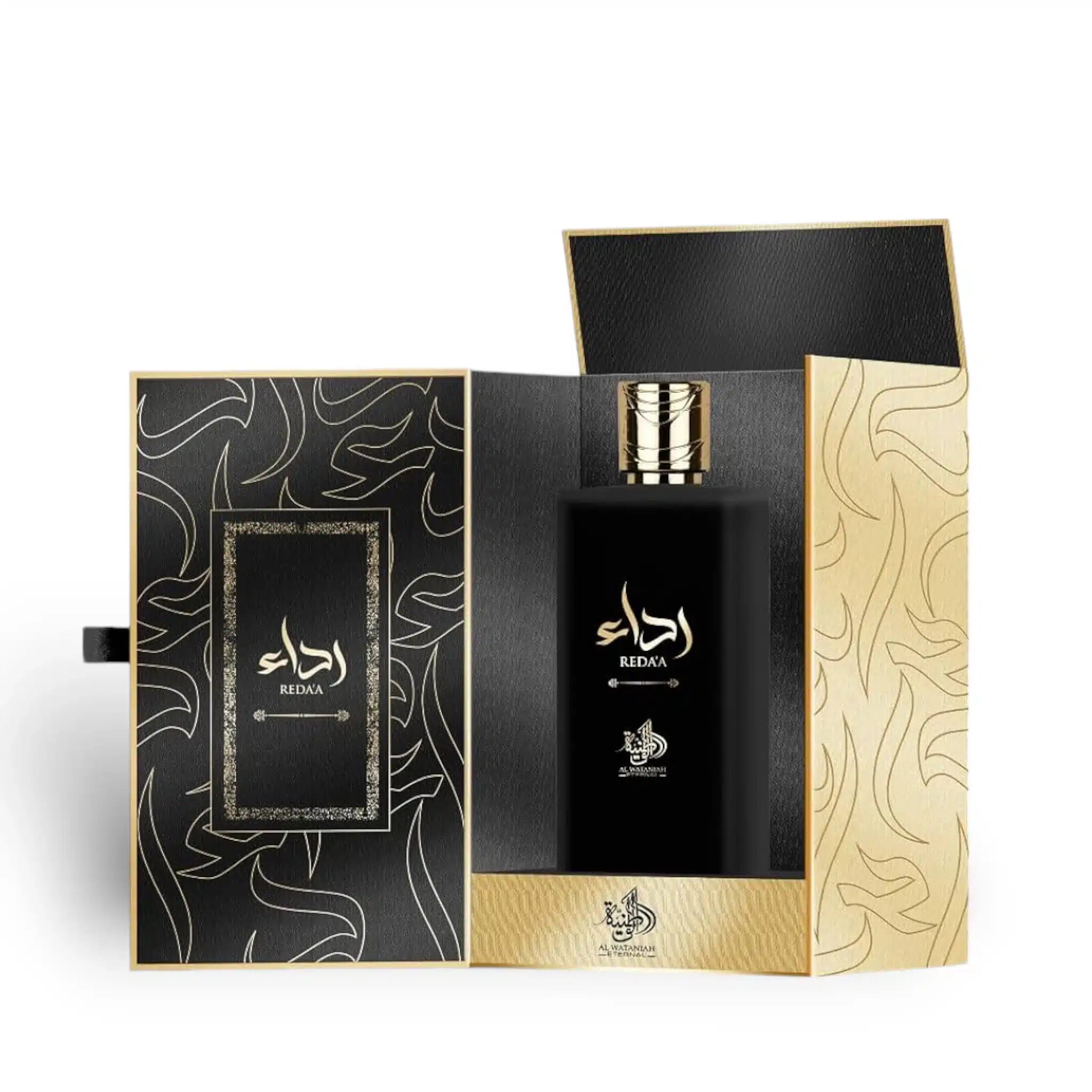 Reda'a 100ml Eau de Parfum by Al Wataniah bottle and box