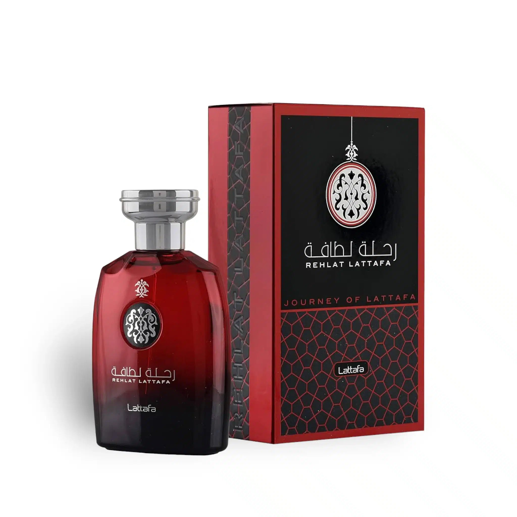 Rehlat Lattafa 100ml Eau de Parfum by Lattafa perfume bottle close up