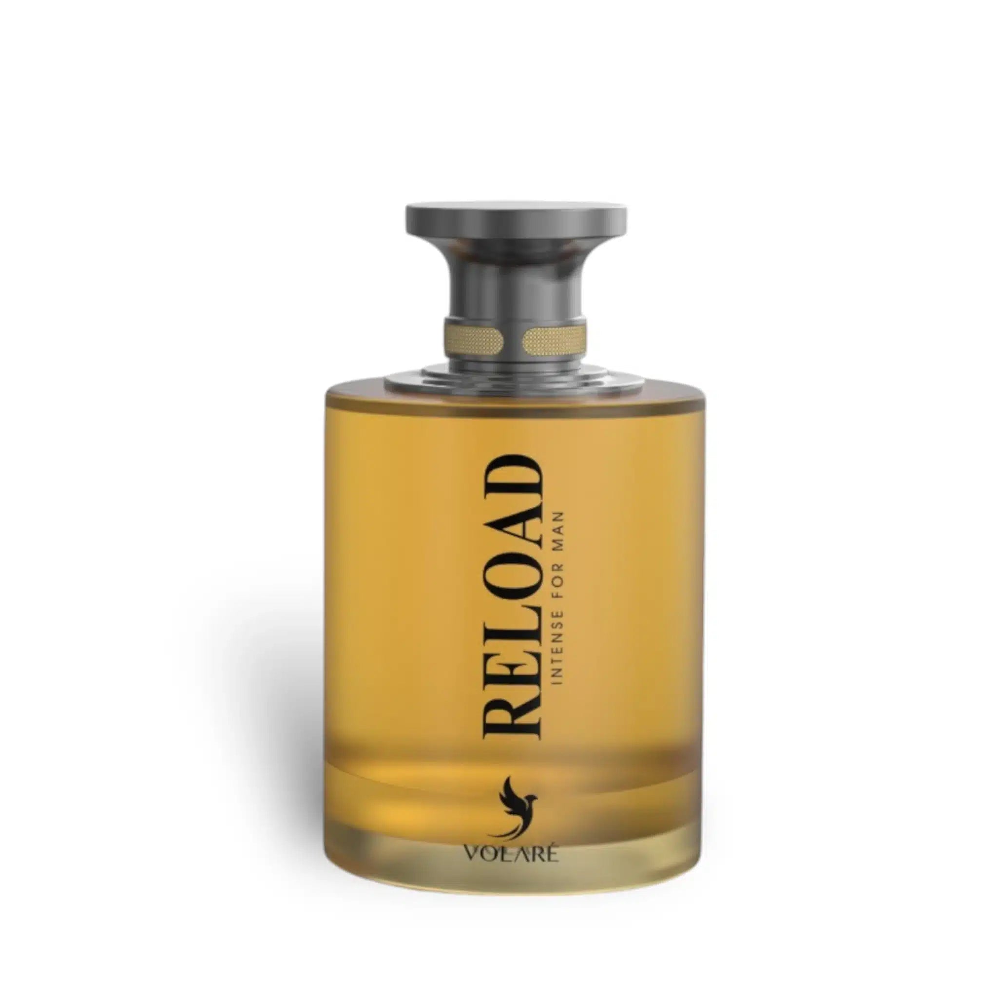 Reload Intense 100ml Eau de Parfum by Lattafa fragrance packaging front view