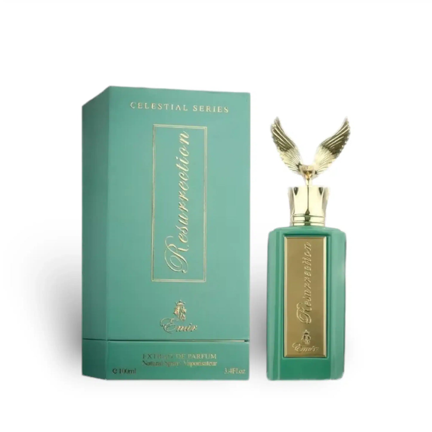 Resurrection 100ml Extrait de Parfum by Paris Corner bottle and box