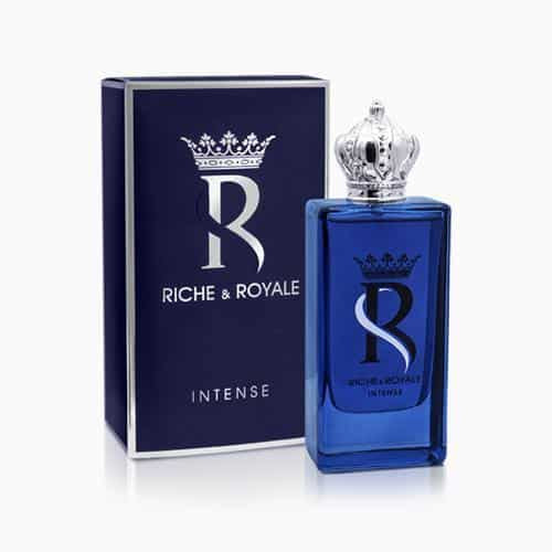 Riche & Royale Intense 100ml Eau de Parfum by Fragrance World bottle and box