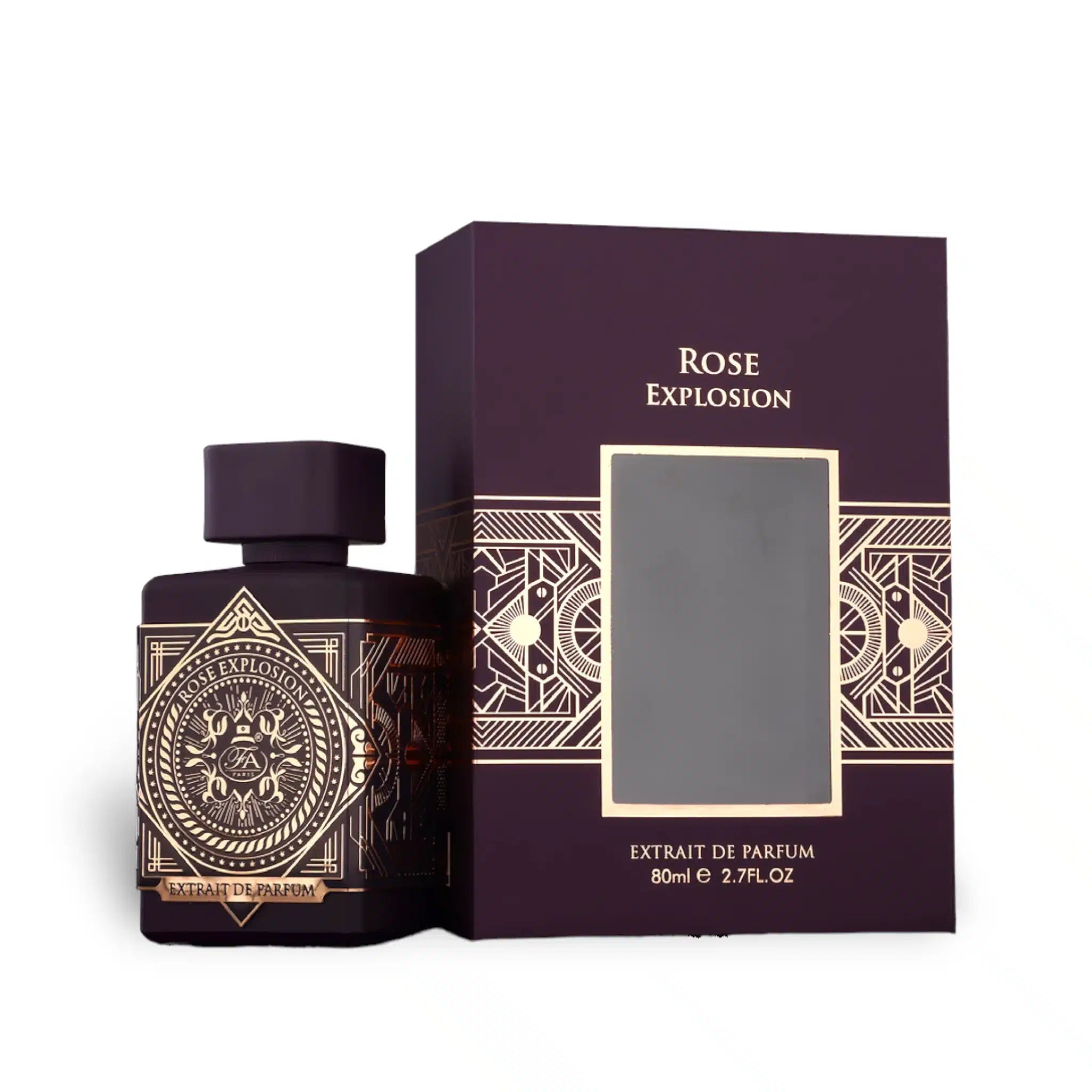 Rose Explosion 80ml Eau de Parfum by French Avenue bottle and box