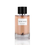 Rose Oud 100ml Eau de Parfum by Maison Alhambra fragrance packaging front view