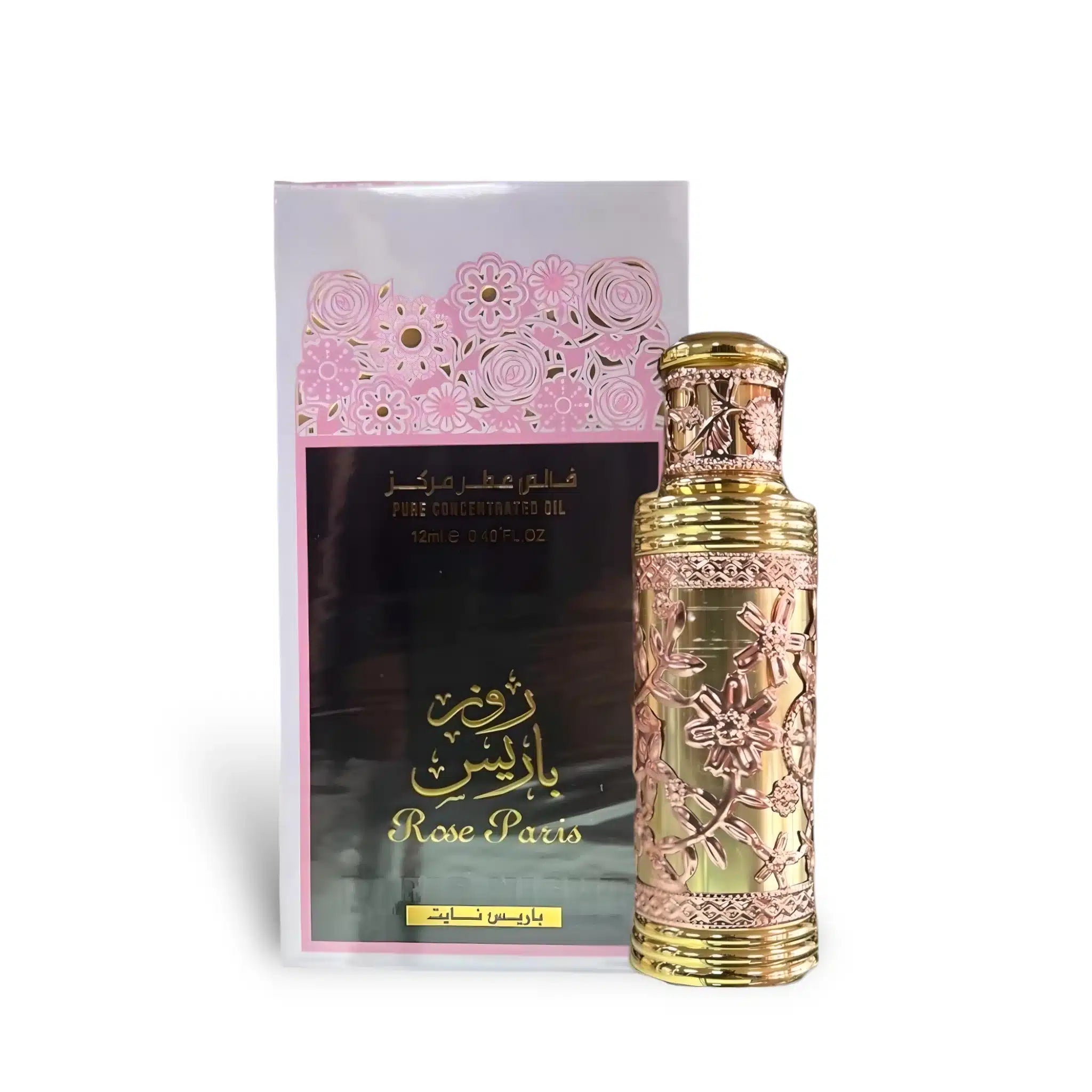 Rose Paris Night Concentrated 12ml Perfume Oil by Ard Al Zaafaran perfume oil bottle