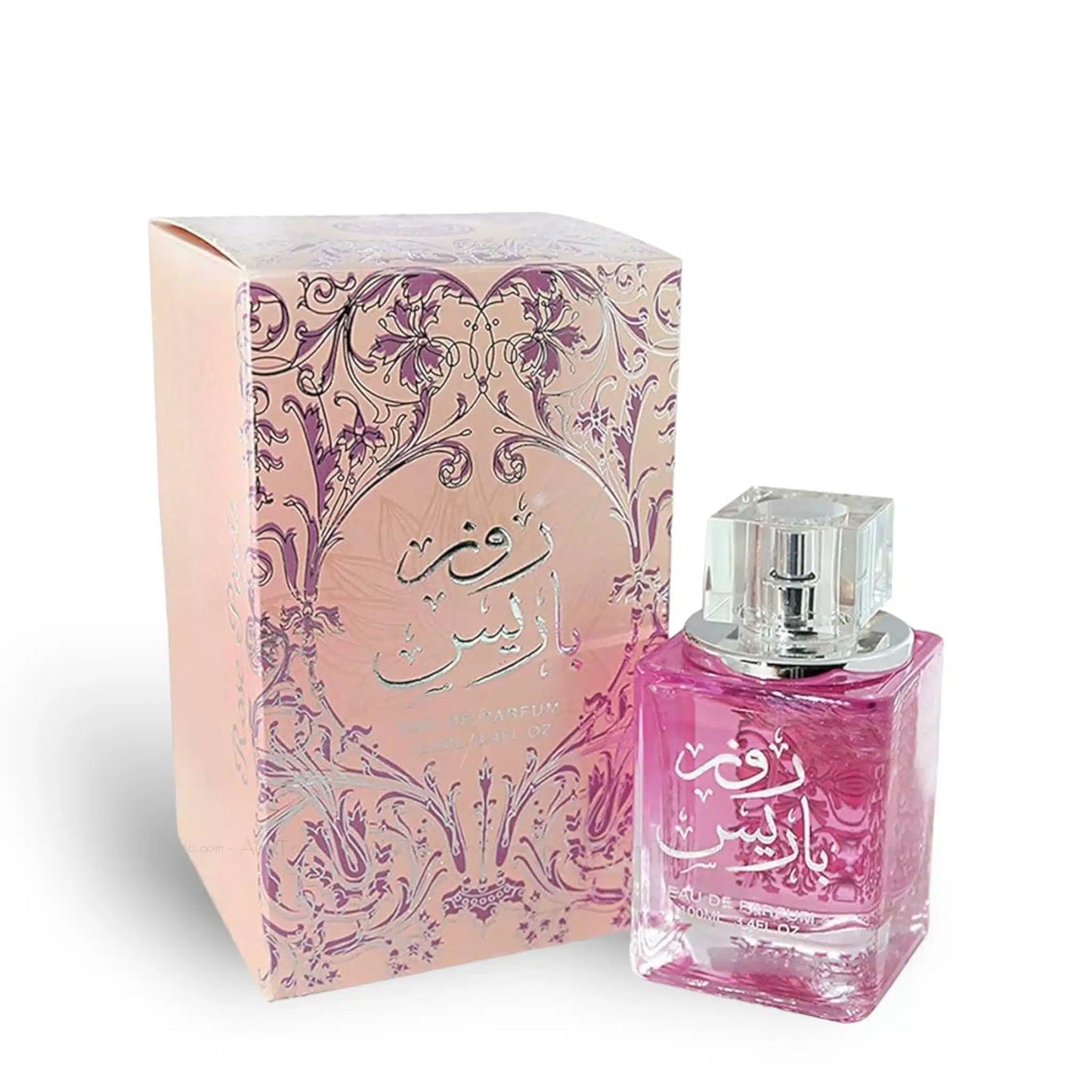 Rose Paris 100ml Eau de Parfum by Ard Al Zaafaran bottle and box