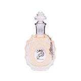Rouat Al Musk 100ml Eau de Parfum by Lattafa fragrance packaging front view