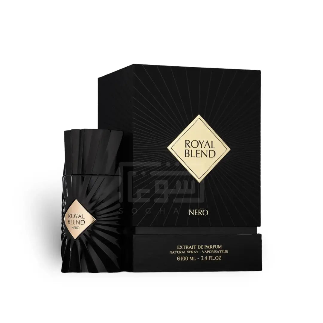Royal Blend Nero 100ml Eau de Parfum by French Avenue bottle and box