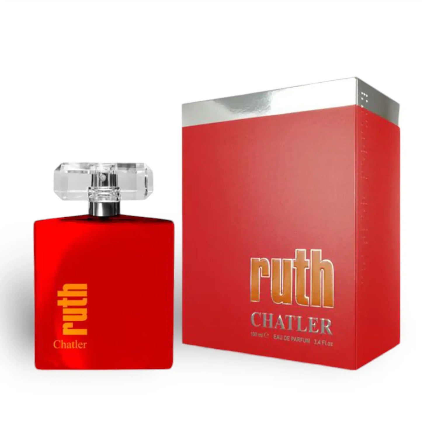 Ruth 100ml Eau de Parfum by Chatler perfume bottle close up