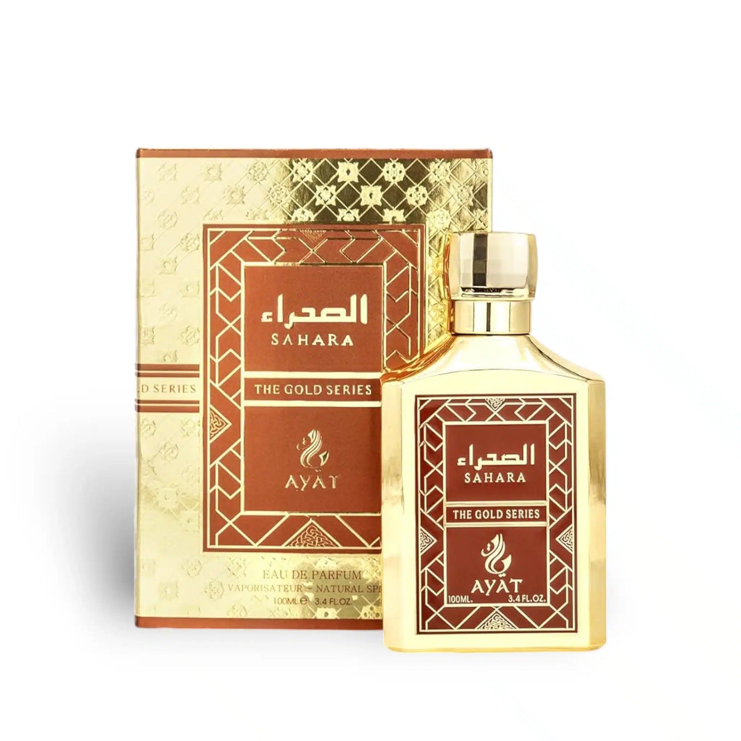 Sahara The Gold Series 100ml Eau de Parfum by Ayat Arabian perfume product image