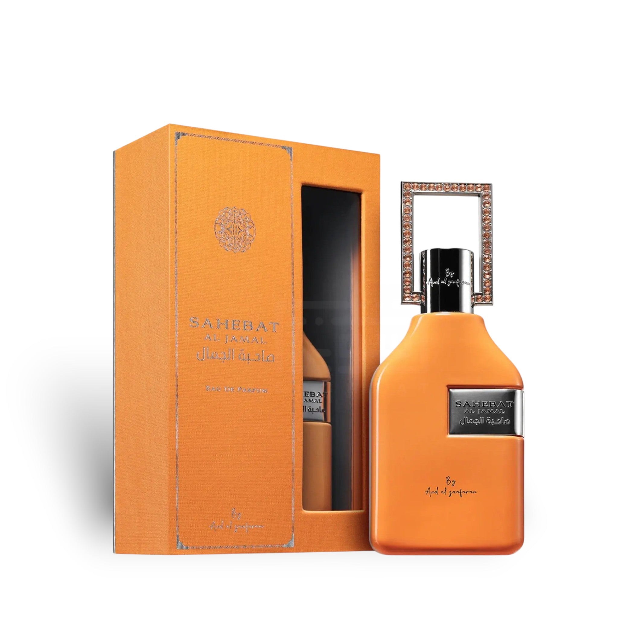 Sahebat Al Jamal 70ml Eau de Parfum by Ard Al Zaafaran bottle and box