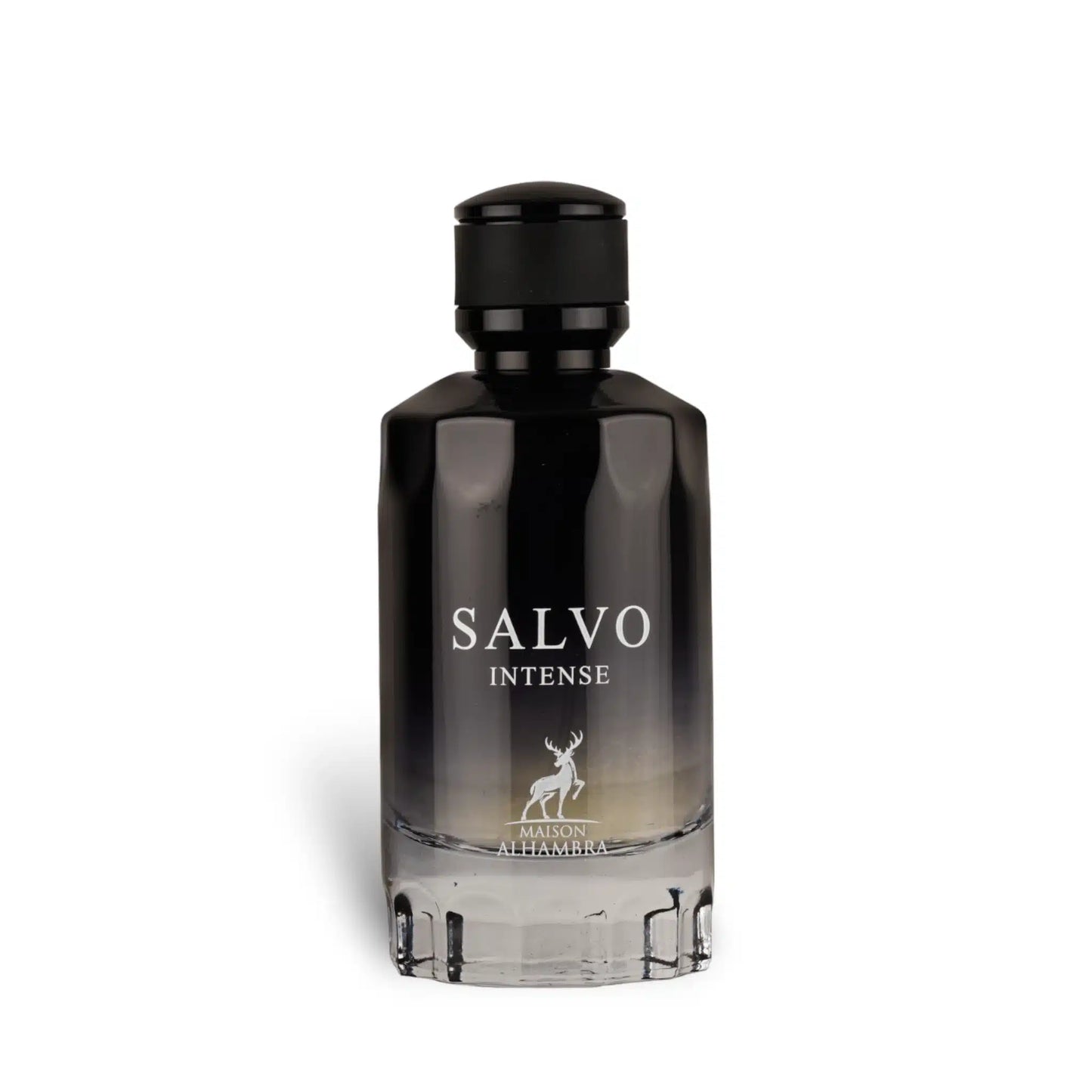 Salvo Intense 100ml Eau de Parfum by Maison Alhambra fragrance packaging front view