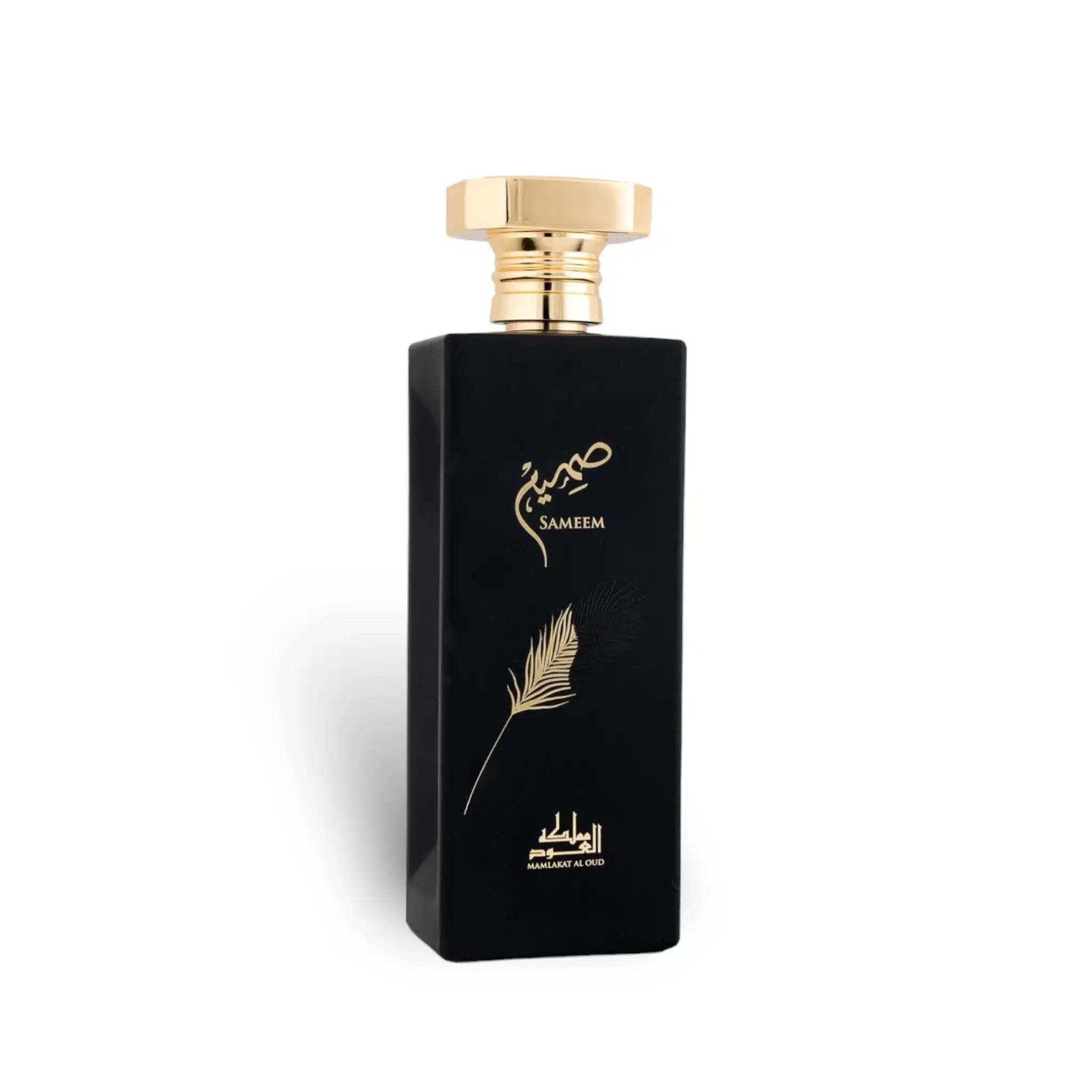 Sameem 100ml Eau de Parfum by Mamlakat Al Oud fragrance packaging front view