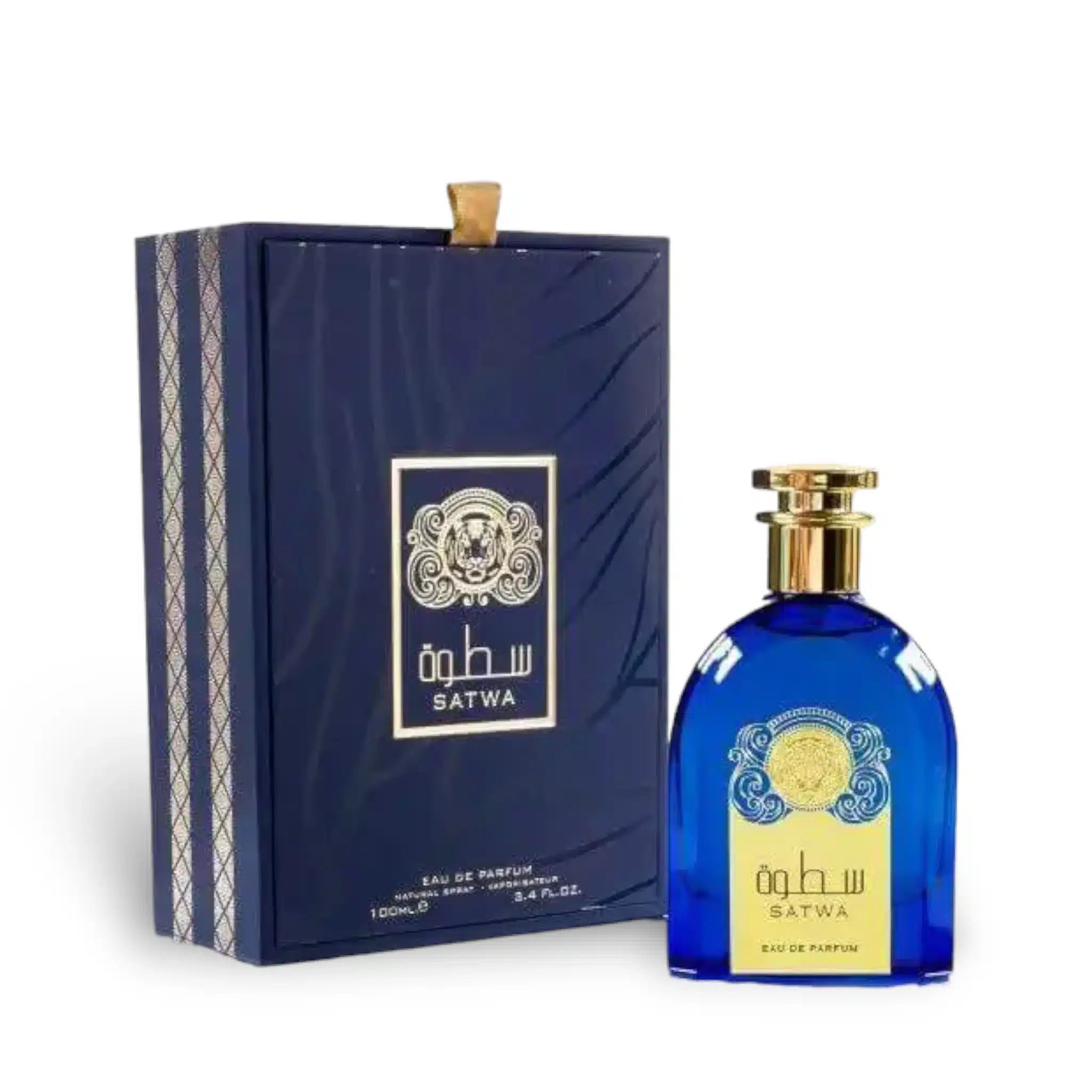 Satwa with 100ml Eau de Parfum by Ard Al Zaafaran bottle and box