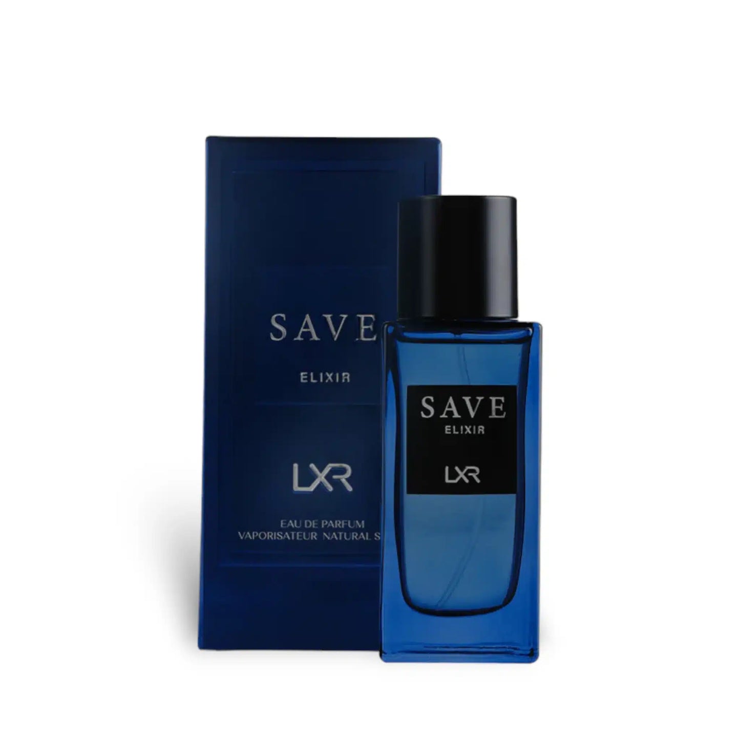 Save Elixir 50ml Eau de Parfum by LXR bottle and box