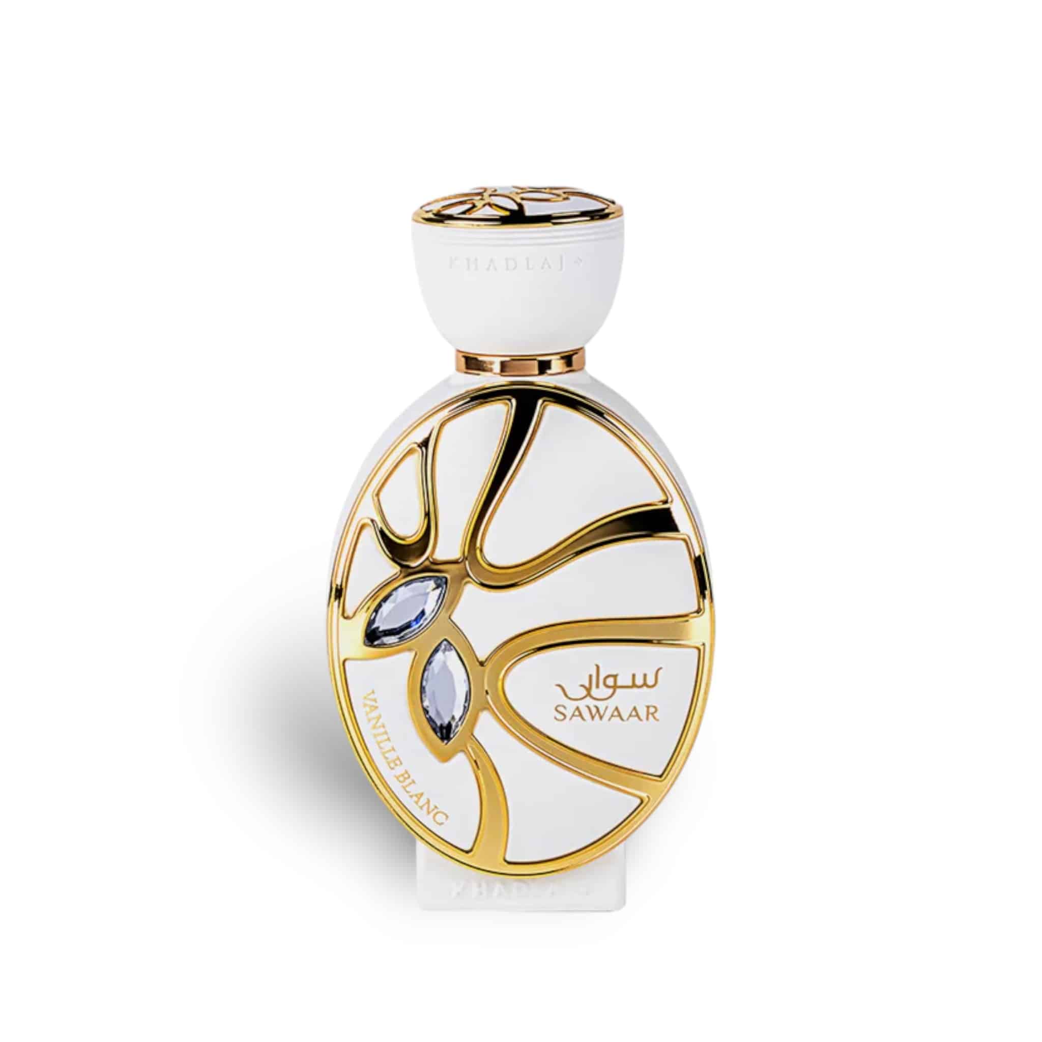 Sawaar Vanille Blanc 100ml Extrait de Parfum by Khadlaj fragrance bottle