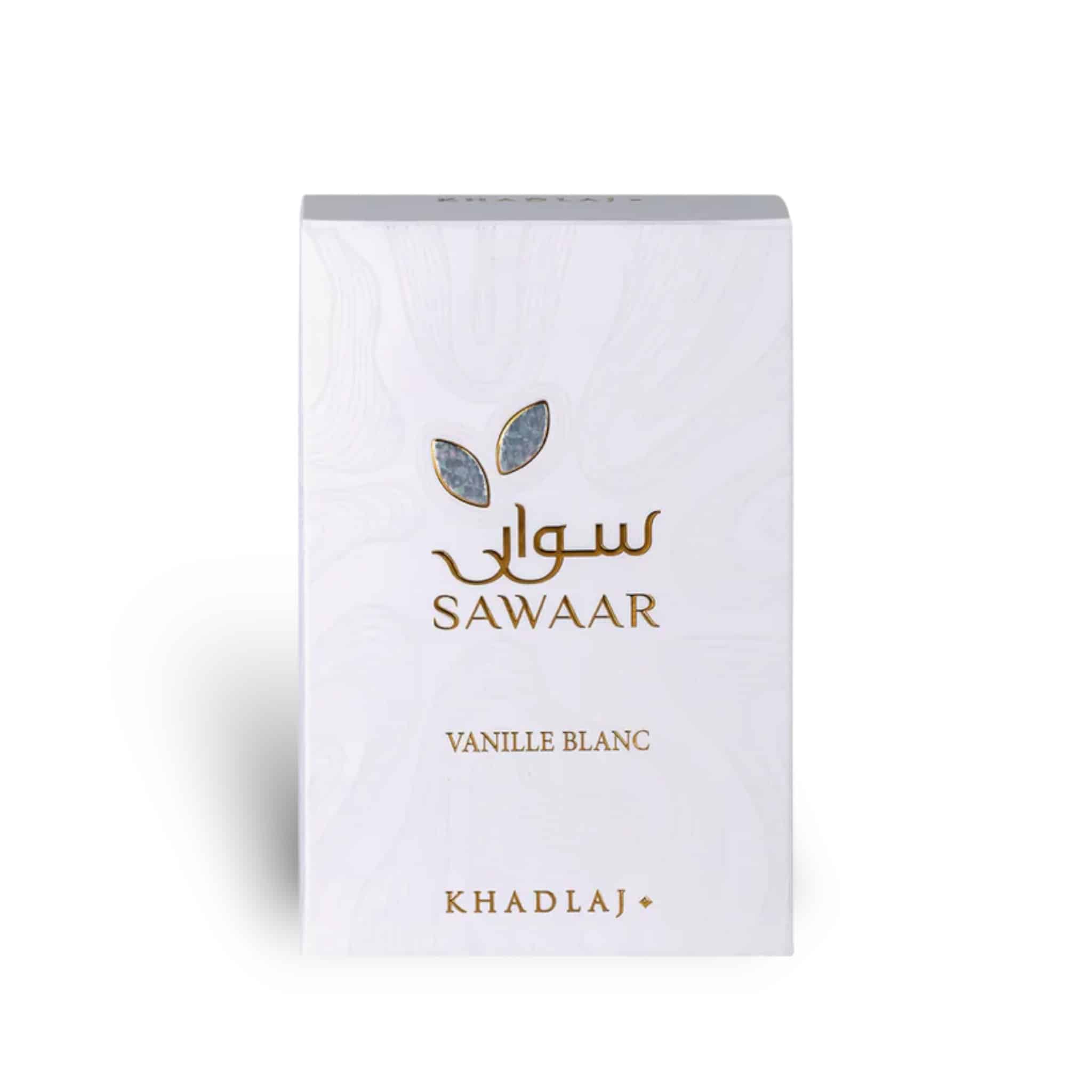 Sawaar Vanille Blanc 100ml Extrait de Parfum by Khadlaj fragrance bottle