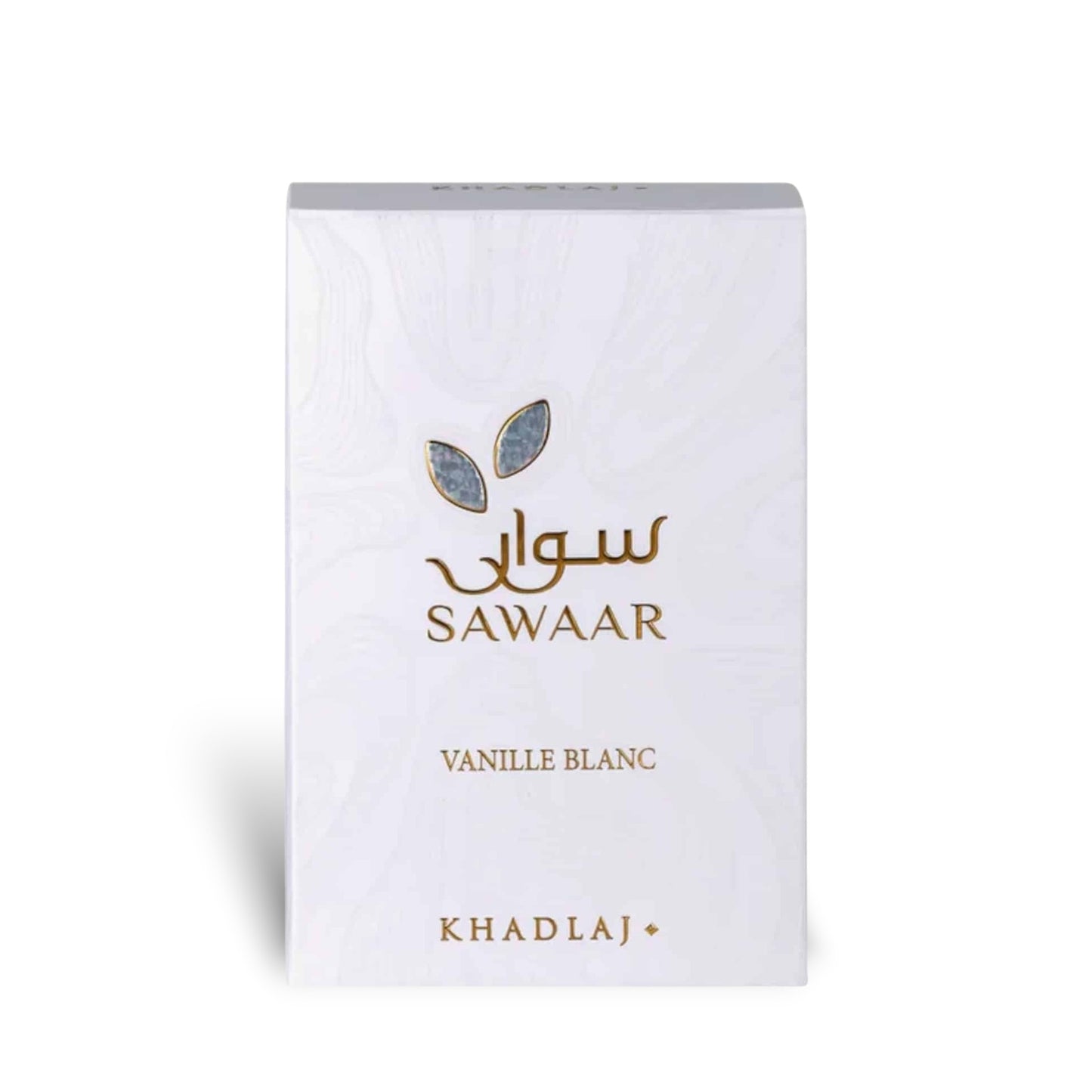 Sawaar Vanille Blanc 100ml Extrait de Parfum by Khadlaj perfume bottle close up