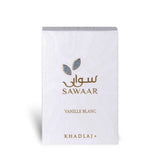 Sawaar Vanille Blanc 100ml Extrait de Parfum by Khadlaj perfume bottle close up