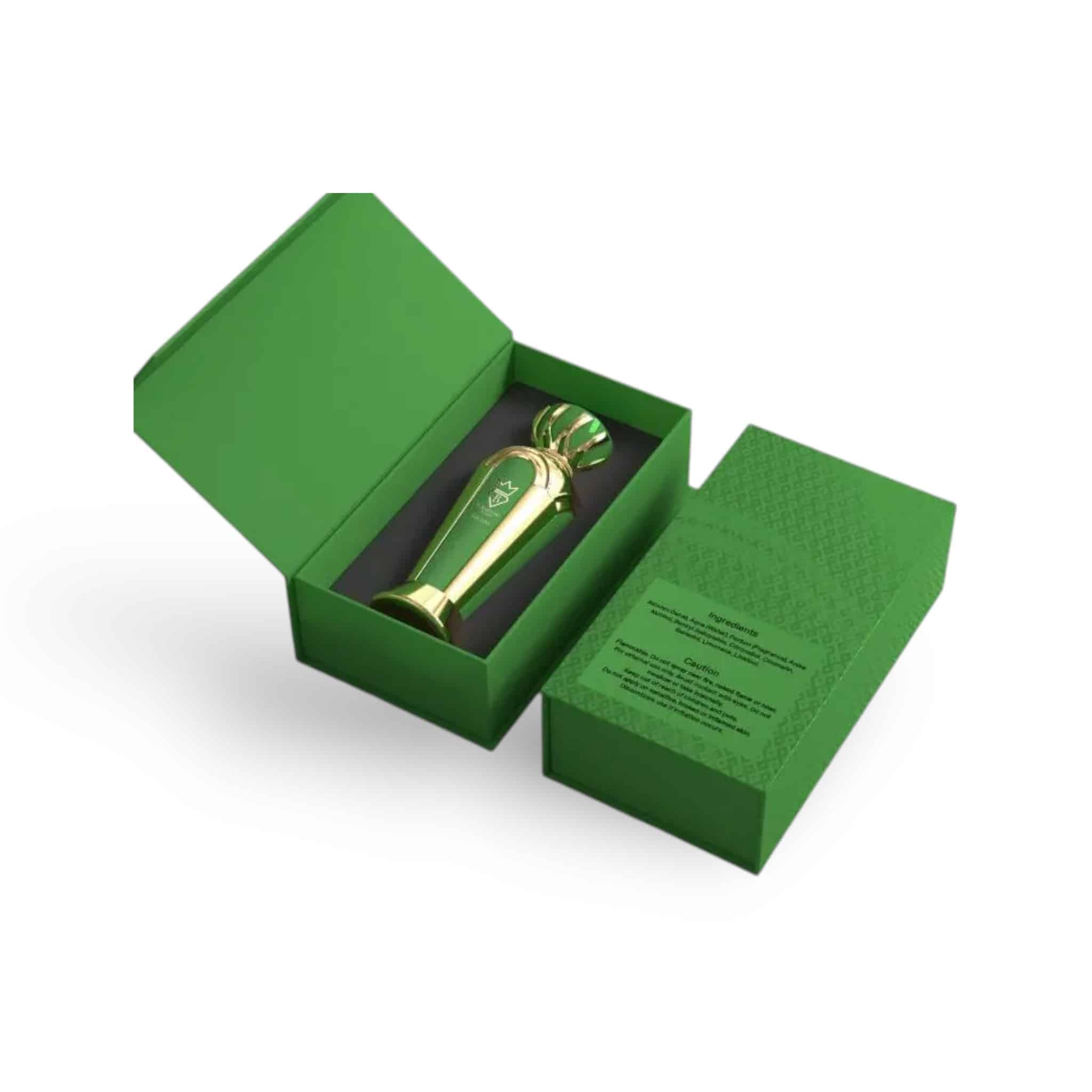 Say Less 100ml Eau de Parfum by Bujairami bottle and box