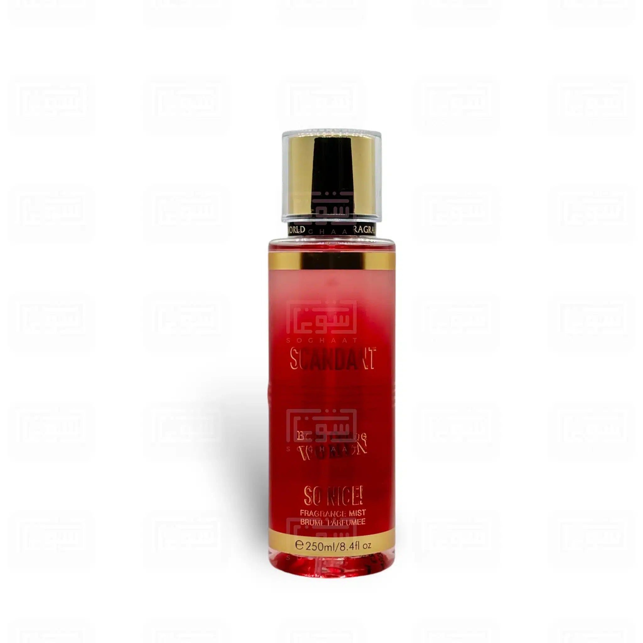 Scandant So Nice Body Mist 250ml Eau de Parfum by Fragrance World body spray can and packaging