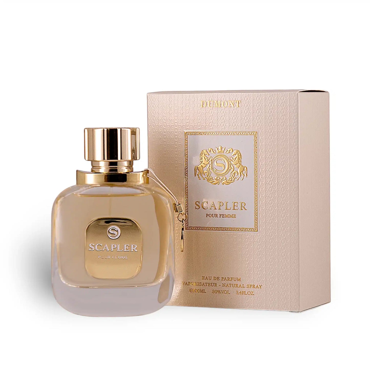 Scapler Pour Femme 100ml Eau de Parfum by Dumont Paris fragrance bottle