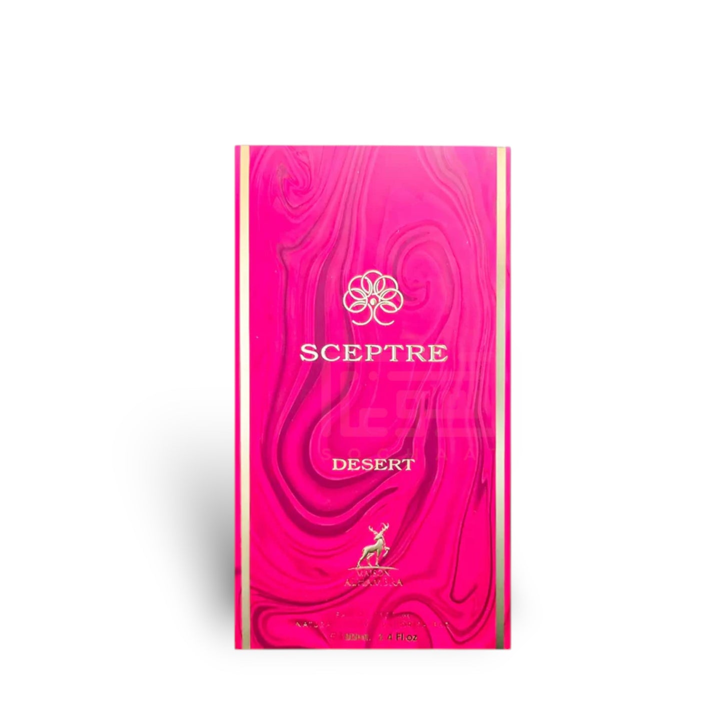 Sceptre Desert 100ml Eau de Parfum by Maison Alhambra perfume bottle close up
