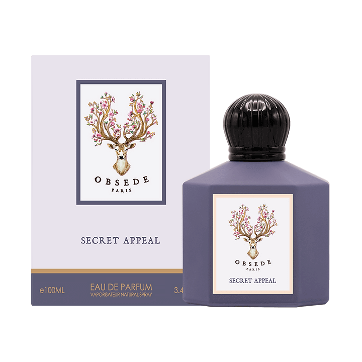Obsede Secret Appeal 100ml Eau de Parfum by Obsede Paris bottle and box