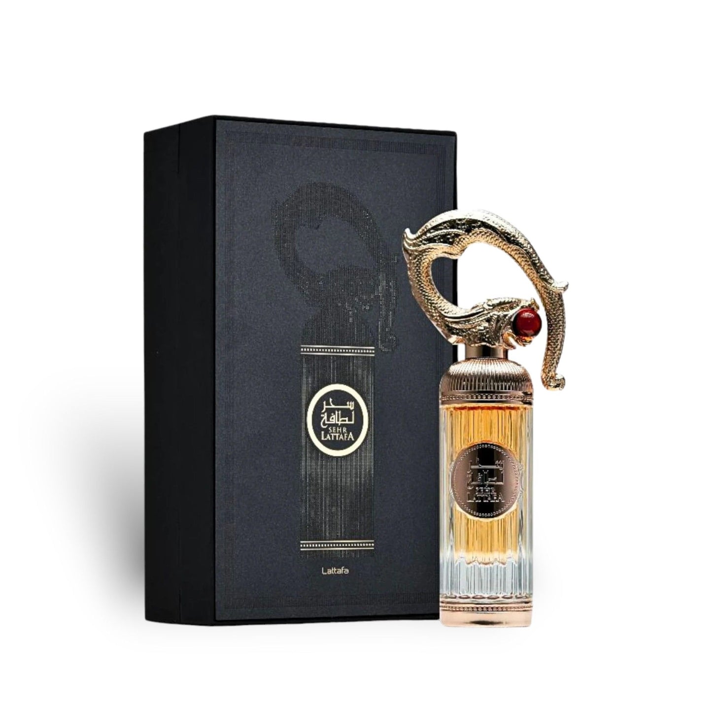 Sehr (Magic Of Lattafa) 100ml Eau de Parfum by Lattafa bottle and box