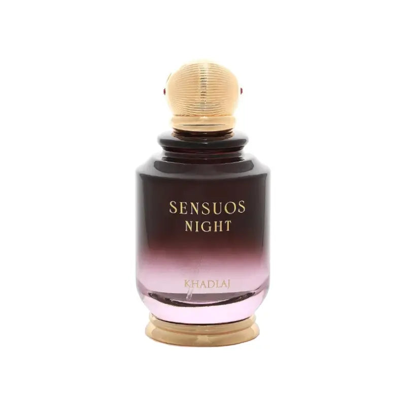 Sensuous Night 100ml Eau de Parfum by Khadlaj fragrance packaging front view
